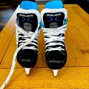 Gently used hockey skates